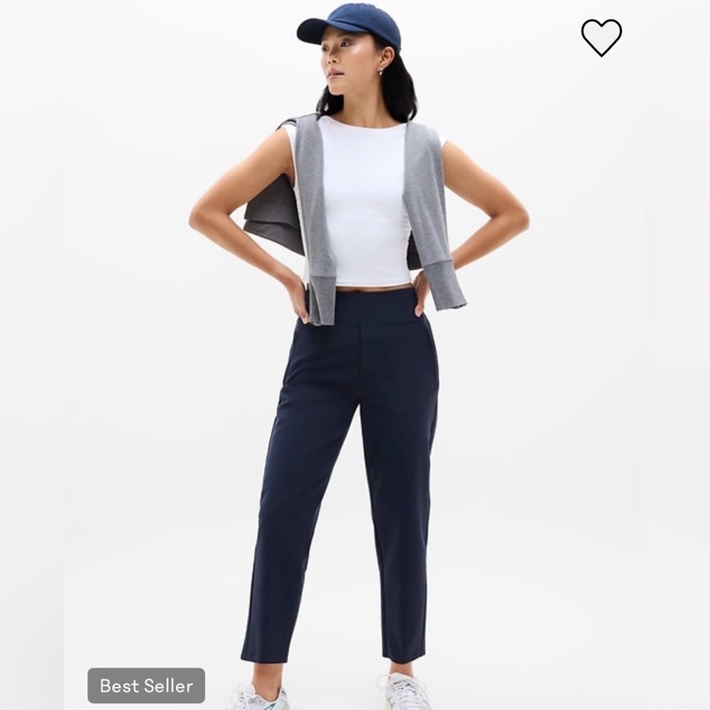 Athleta Navy Endles High Rise Pant - navy size 12